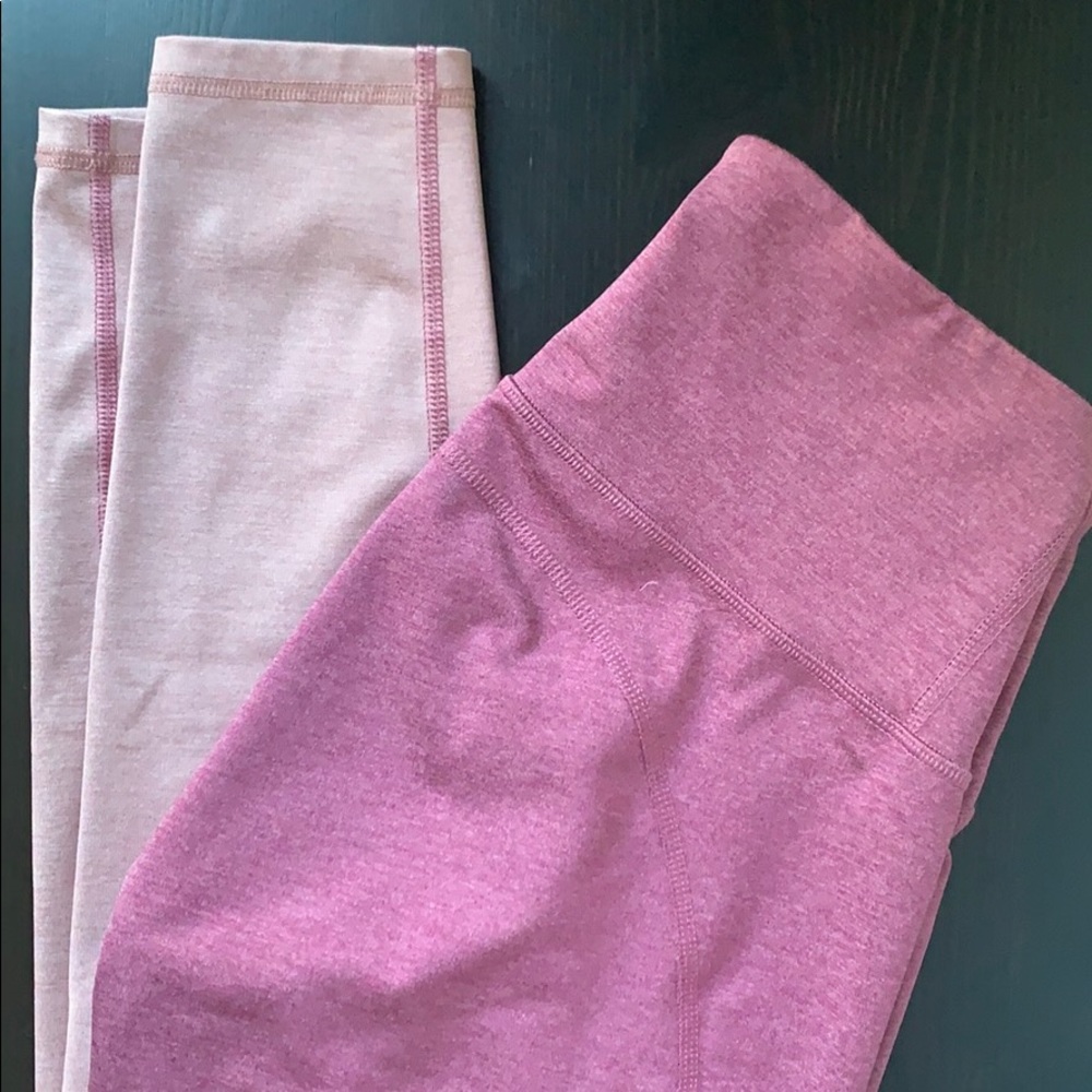 Old Navy Active Ombré Pink Leggings